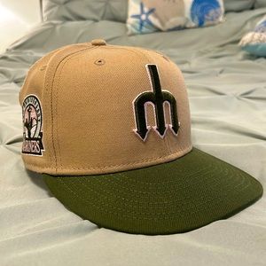 Rare Cooperstown Mariners Fitted Baseball Cap